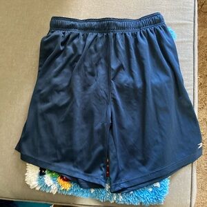 Men's Reebok Blue Athletic Shorts